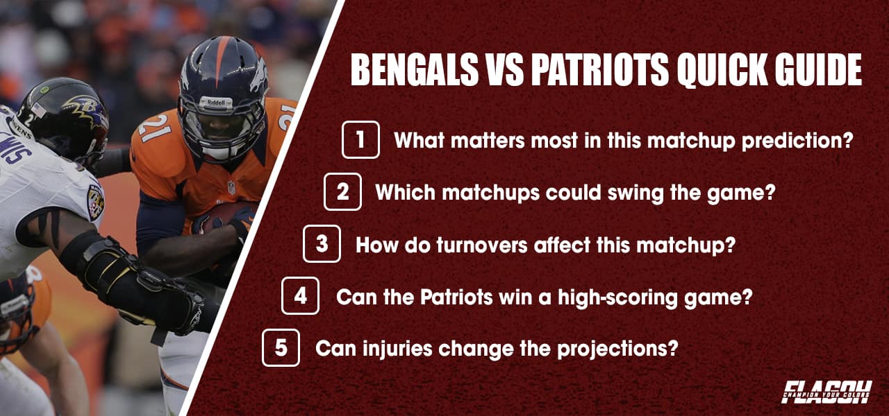 Your Guide To Bengals vs Patriots Predictions