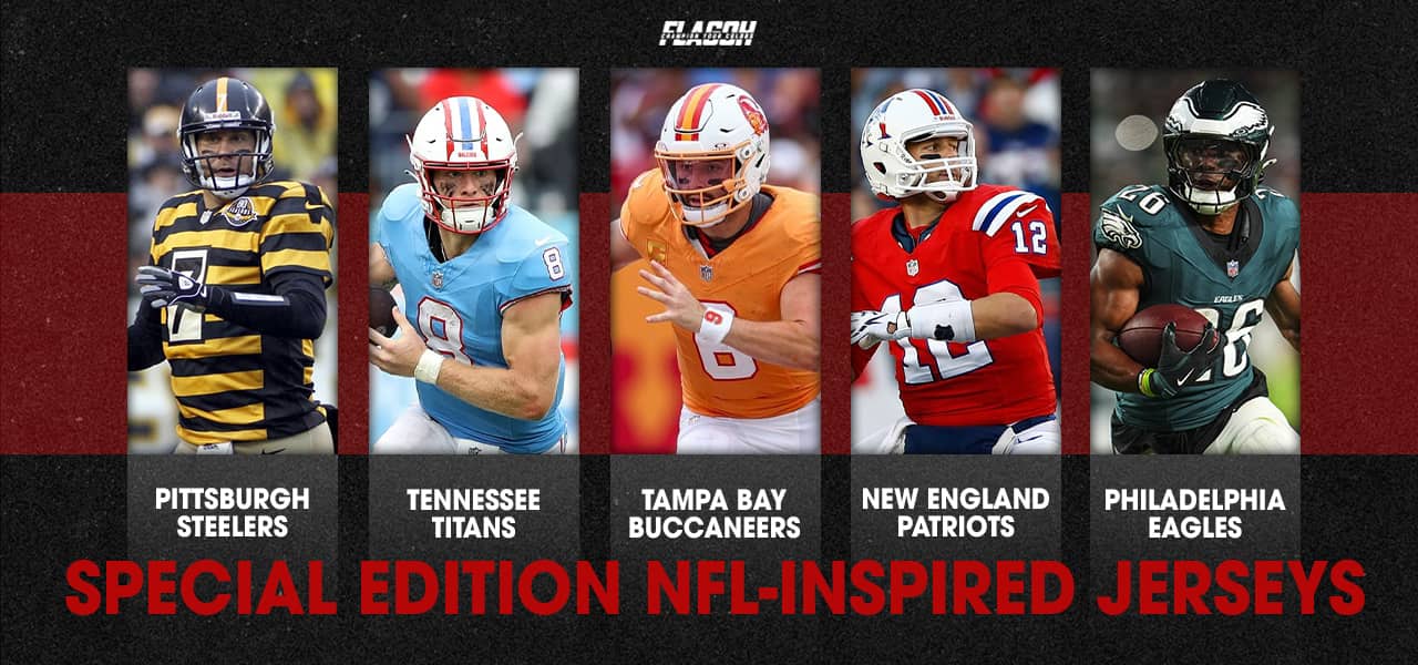 Throwback, Limited Edition & Campaign NFL Jerseys