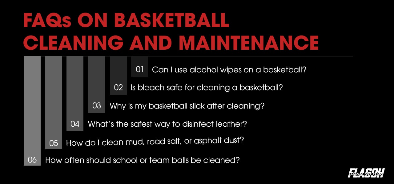 FAQs on Basketball Cleaning and Maintenance