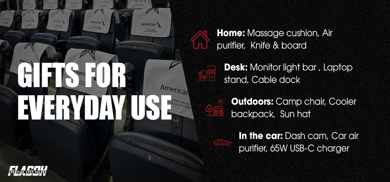 Gifts for Where He’ll Use Them