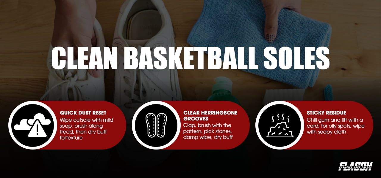 How to Clean the Bottom of Basketball Shoes