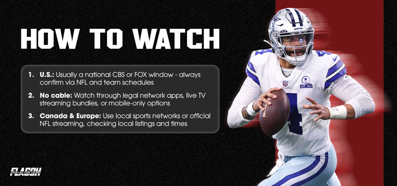 How and Where to Watch Chiefs vs Cowboys Live Online