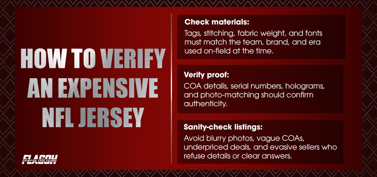 How to Check If Your Most Expensive NFL Jersey Is Actually Real