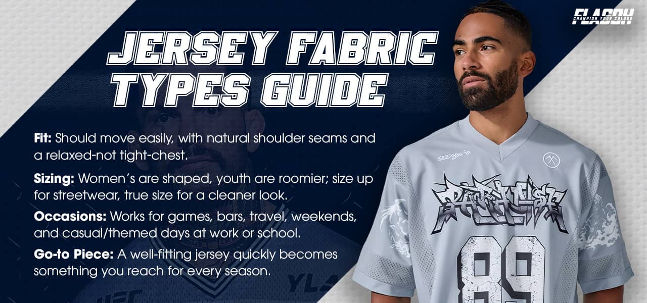 How Jerseys Should Fit for Everyday Wear