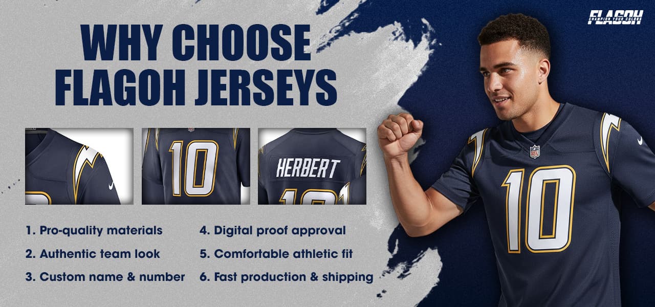 Why Choose a FlagOh Custom NFL Jersey