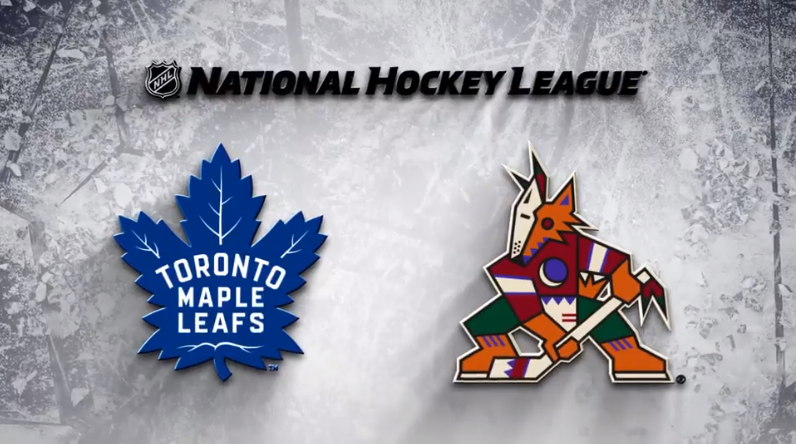 Toronto Maple Leafs vs. Arizona Coyotes A Clash on the Ice