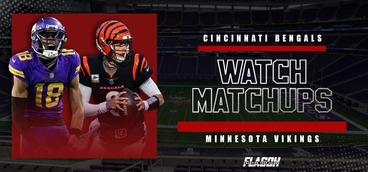 Bengals vs Minnesota Vikings Watch and Matchups