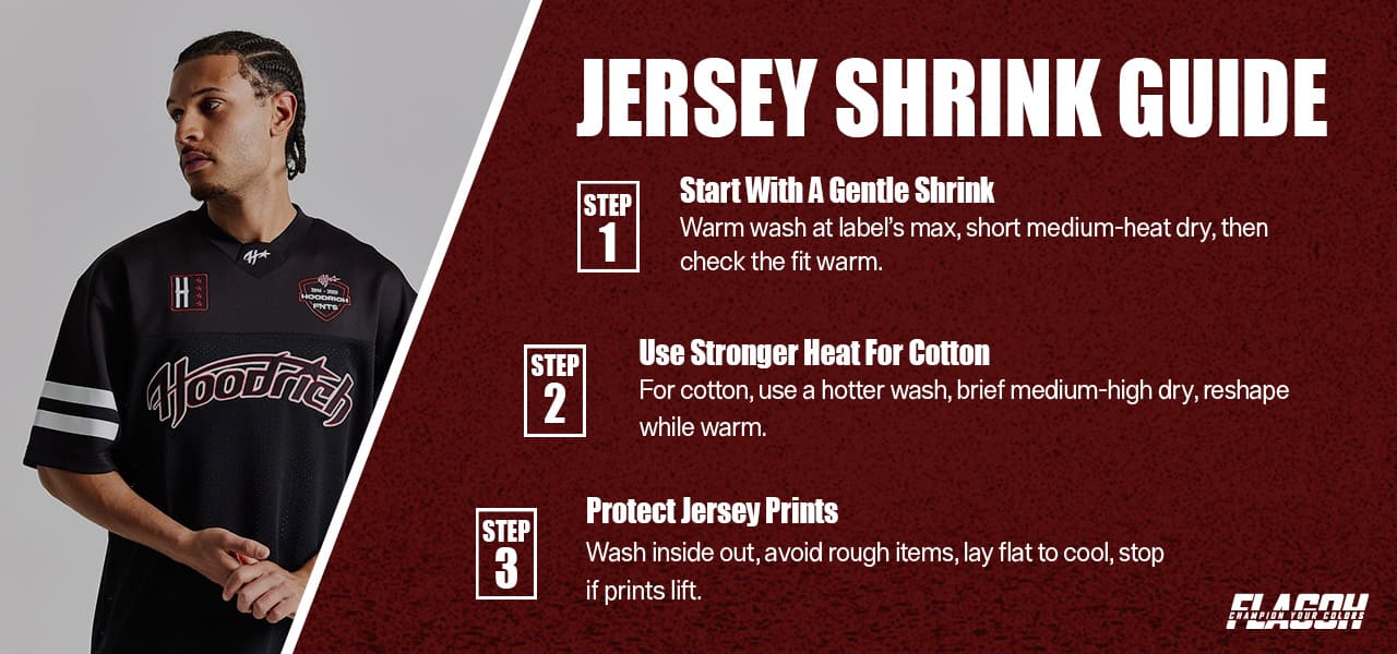 Step-By-Step Guide On How To Shrink A Jersey