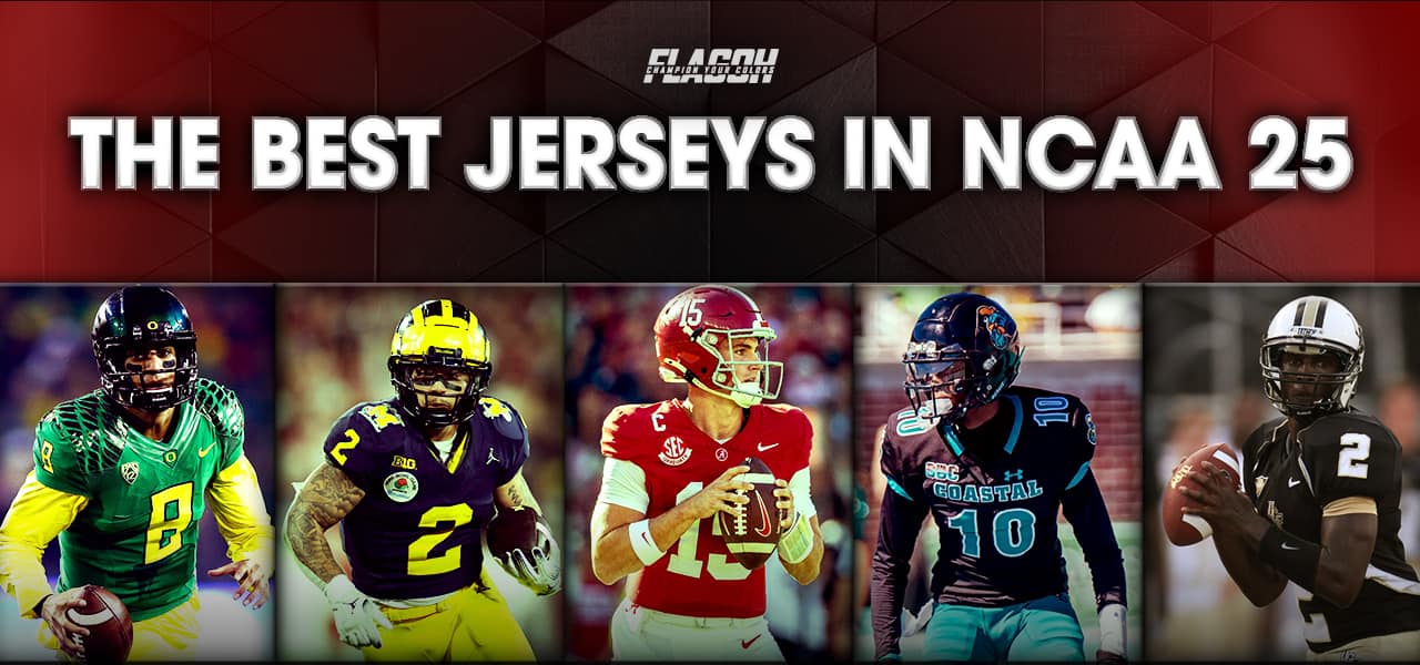 The Best Jerseys in NCAA 25 and FlagOh Custom Gear